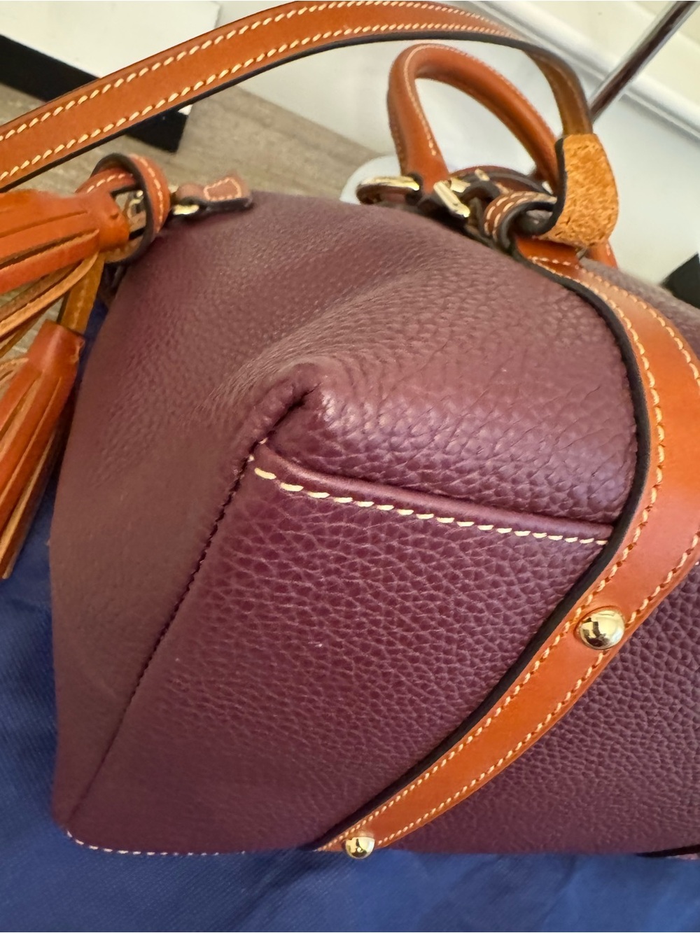 Dooney & Bourke Bristol Satchel - Picture 11 of 14